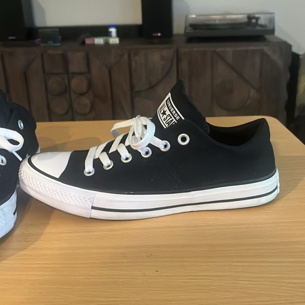 Black Low Top Converse